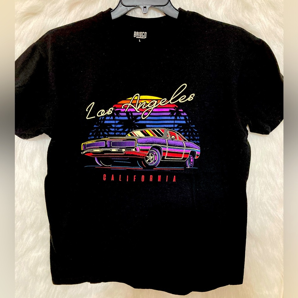 Los Angeles Dodge Charger T-shirt Size L